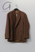 HED MAYNER Retractable Double Breasted Jacket J23_BRW/HDTH Brown PHM2