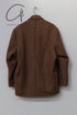 HED MAYNER Retractable Double Breasted Jacket J23_BRW/HDTH Brown PHM2