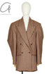 HED MAYNER Retractable Double Breasted Jacket J23_BRW/HDTH Brown PHM2