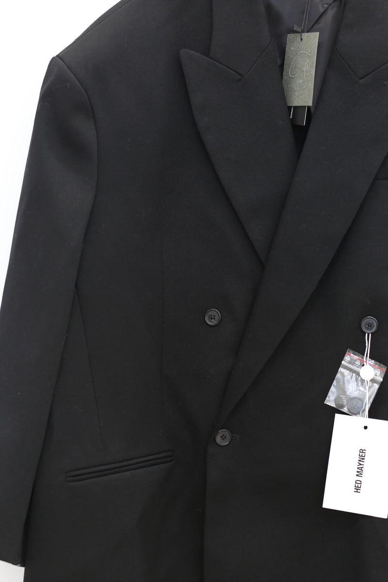 HED MAYNER Drop Shoulder Single-breasted Jacket J22_OLV/WO