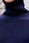 HED MAYNER Turtleneck Pullover K05_NVY Navy PHM4