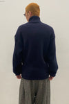 HED MAYNER Turtleneck Pullover K05_NVY Navy PHM4