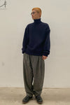 HED MAYNER Turtleneck Pullover K05_NVY Navy PHM4