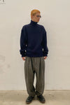 HED MAYNER Turtleneck Pullover K05_NVY Navy PHM4