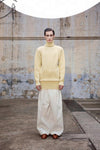HED MAYNER Turtleneck Pullover K05_YLW Yellow PHM4