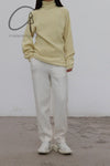 HED MAYNER Turtleneck Pullover K05_YLW Yellow PHM4