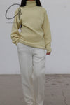 HED MAYNER Turtleneck Pullover K05_YLW Yellow PHM4