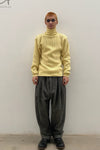 HED MAYNER Turtleneck Pullover K05_YLW Yellow PHM4
