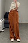HED MAYNER trousers P43_RUST/WO rust
