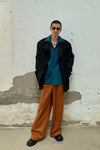 HED MAYNER trousers P43_RUST/WO rust