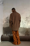 HED MAYNER trousers P43_RUST/WO rust