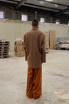 HED MAYNER trousers P43_RUST/WO rust