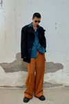 HED MAYNER trousers P43_RUST/WO rust