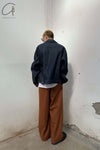HED MAYNER trousers P43_RUST/WO rust