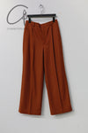HED MAYNER trousers P43_RUST/WO rust
