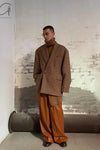 HED MAYNER trousers P43_RUST/WO rust
