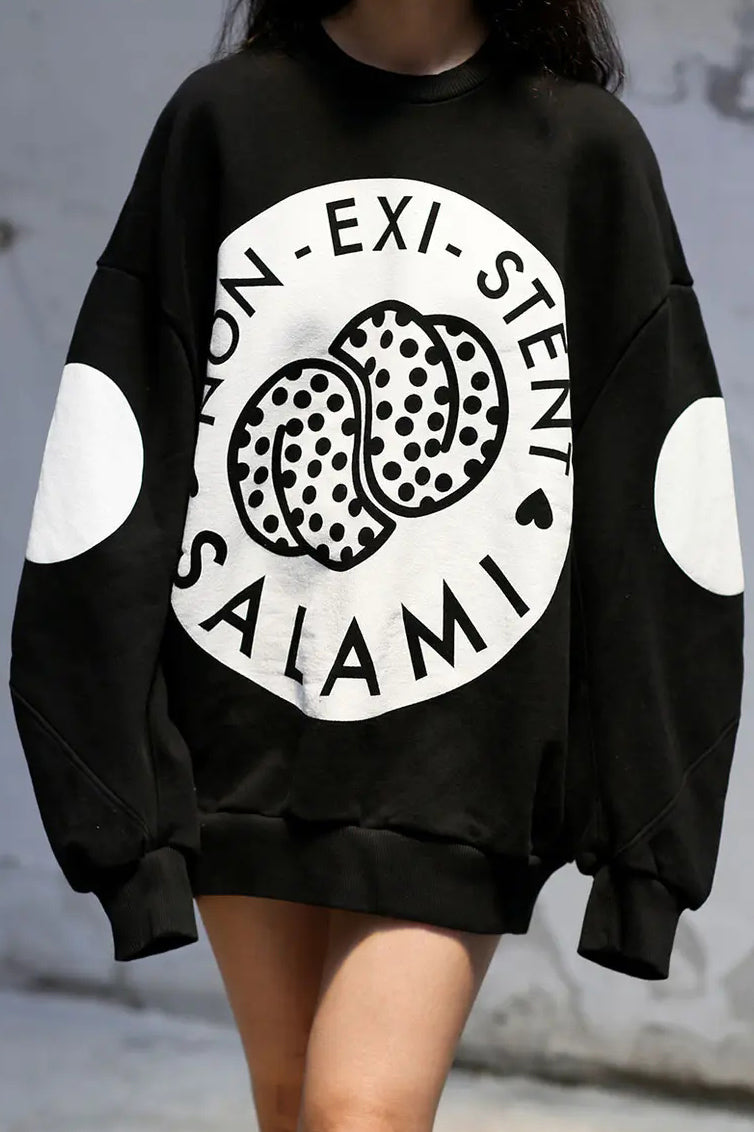 HENRIK VIBSKOV（ニットスポーツセーターブラック）SS17 UNI