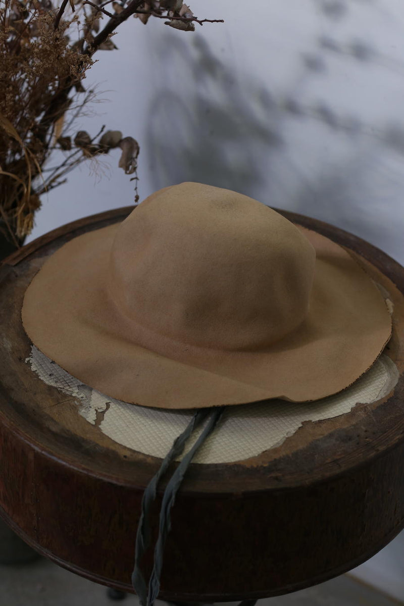 Horisaki wide brim hat with ears rabbit felt Sweden RHBIR010 HSK-RHBIR