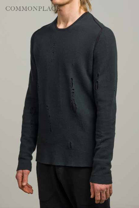 Label Under Construction Moon sweater YMSW66 DG-MD