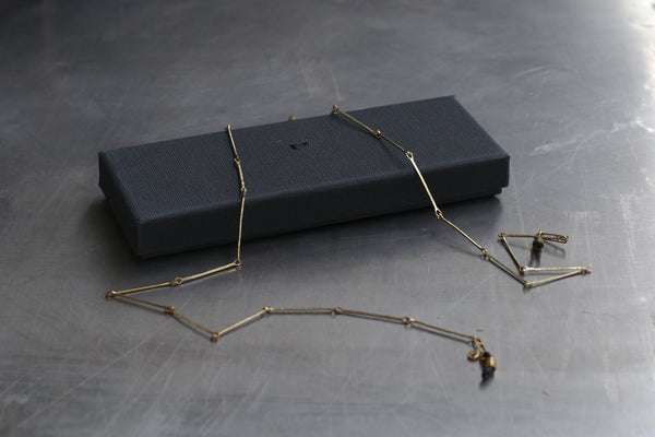 Rigards Hand-beaten Copper Eyeglass Chain AT004 Series Collection RG-AT004-TONG Copper