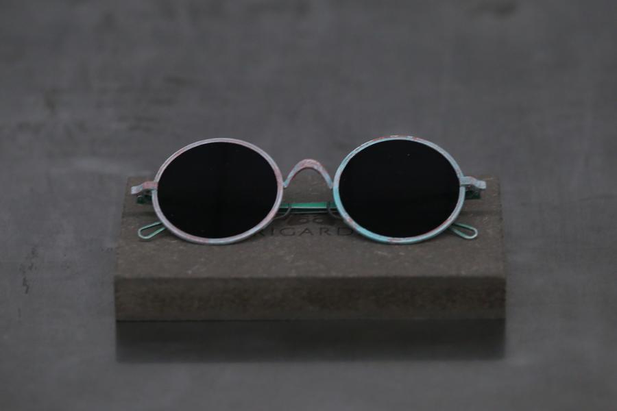 RIGARDS*UMA WANG joint work RG00UW5 series round frame handmade glasse