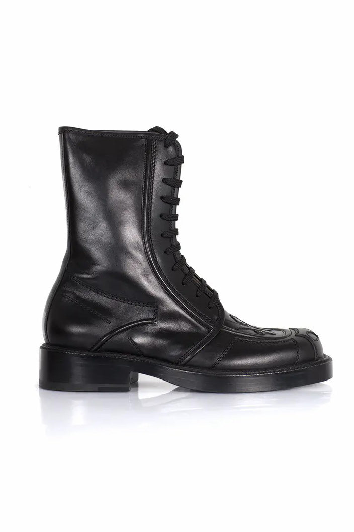 Walter Van Beirendonck - Woolf Shoes in Black Walter Van Beirendonck