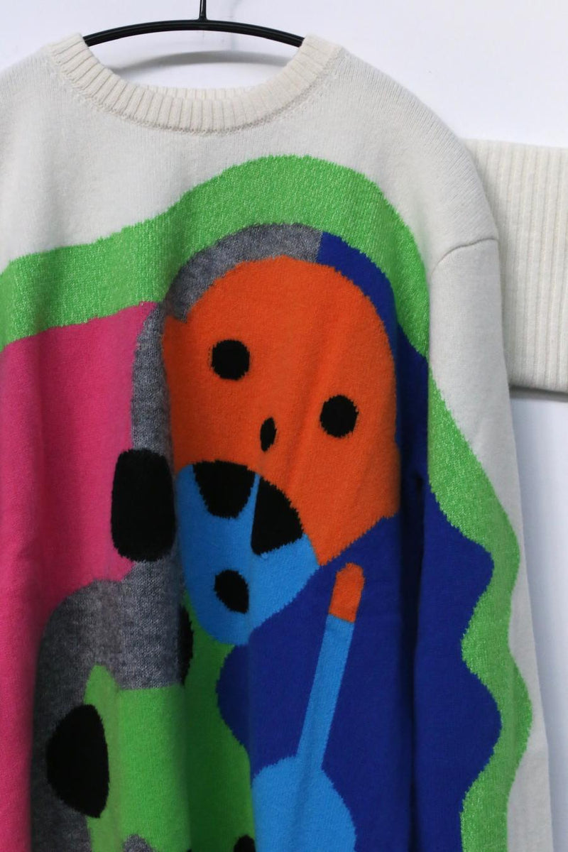 定価16万 Walter Van Beirendonck エイリアンニット S 定価16万 Walter Van Beirendonck エイリアンニット S