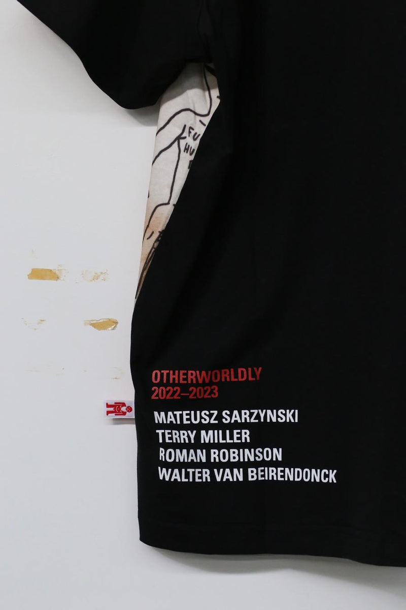 Walter Van Beirendonck (Hope T-shirt-black) 8003 Hope-T-Shirt CC27 Black Uni S / Black
