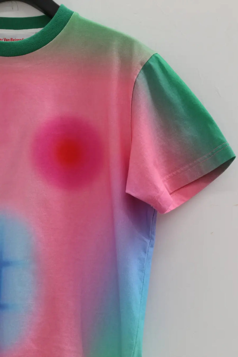 Buy WALTER VAN BEIRENDONCK Ghost Cotton T-shirt - Pink At 40% Off