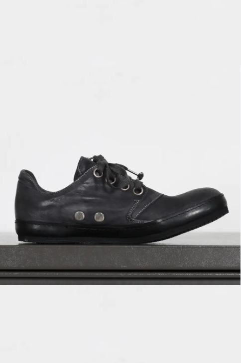 A1923 Kangaroo leather lace-up flat low-top sports shoes Handmade in I
