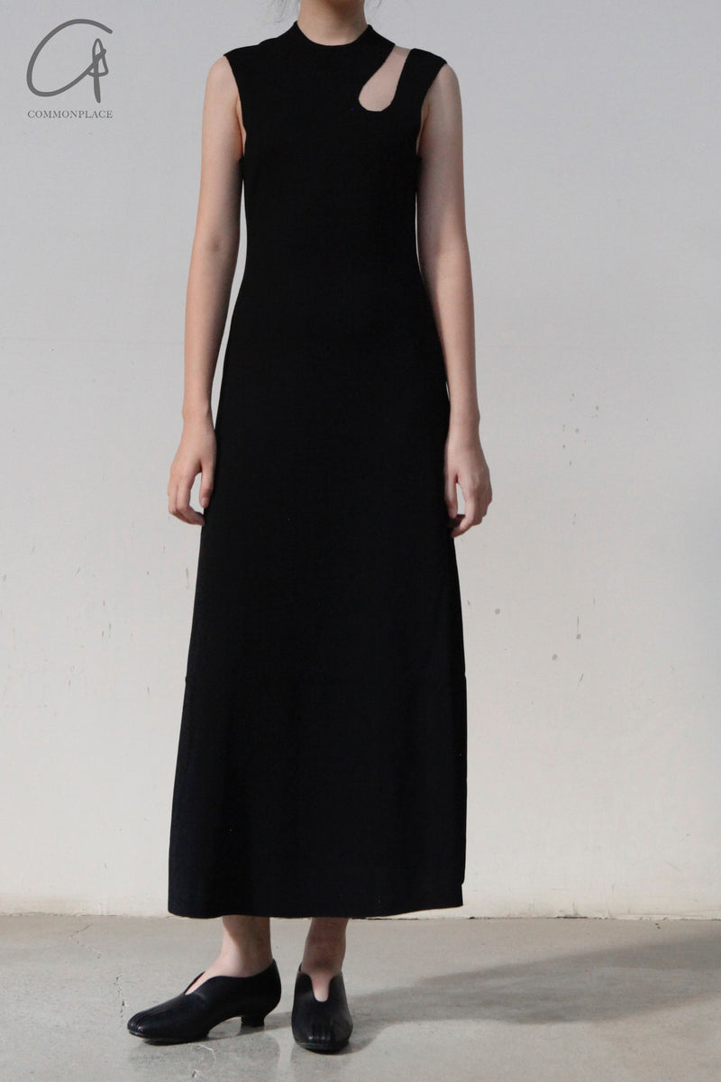 mamekurogouchiknittedholedress  