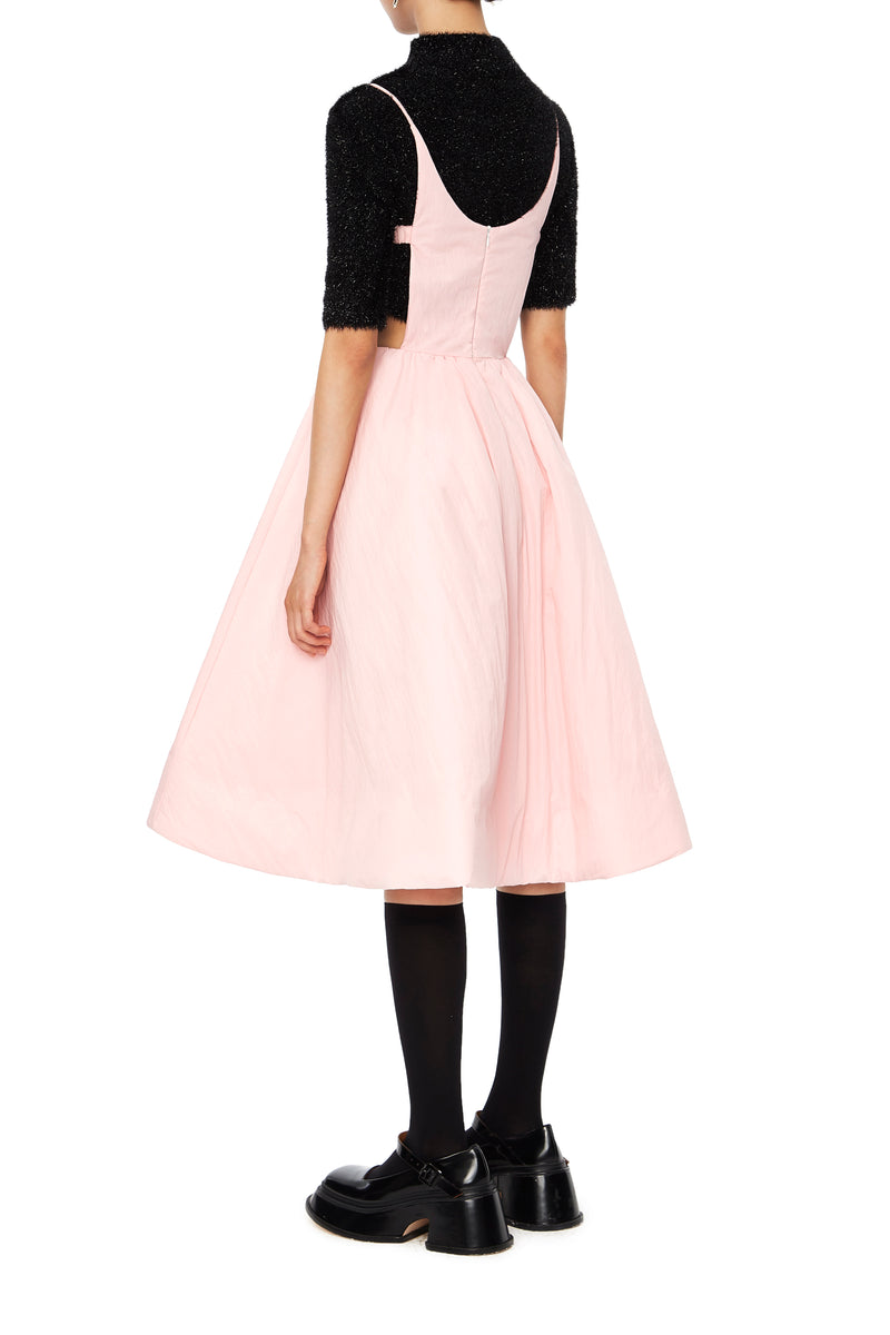 Shushutong Wave Dress Aw21dr10 Pink UK8