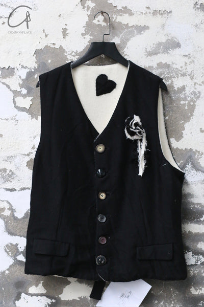 ARCHIVIO J.M.Ribot 24 Autumn and Winter Double-sided vest Italy Unisex