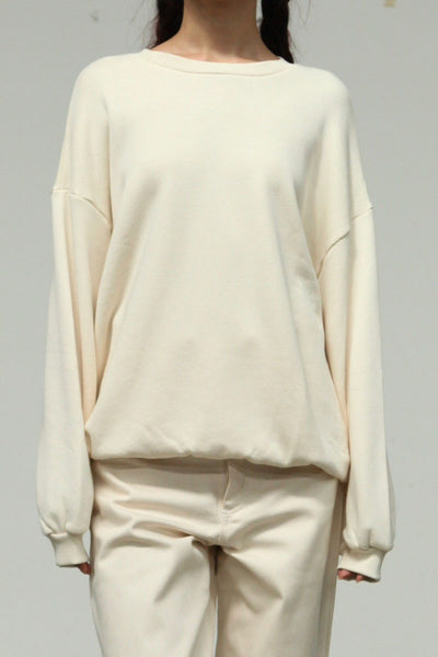 【美品】BASErange LIGHT RELIEF SWEATSHIRT BASERANGE RIM SWEATSHIRT Portugal BAS-FLRS-PM-SU24-UNDYED