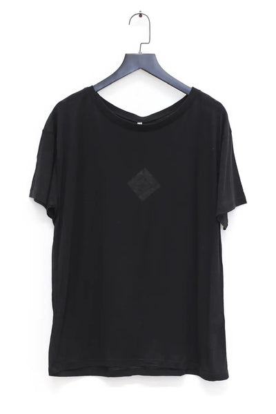 BASERANGE Classic Bamboo Fiber Bamboo Cotton Loose T-shirt