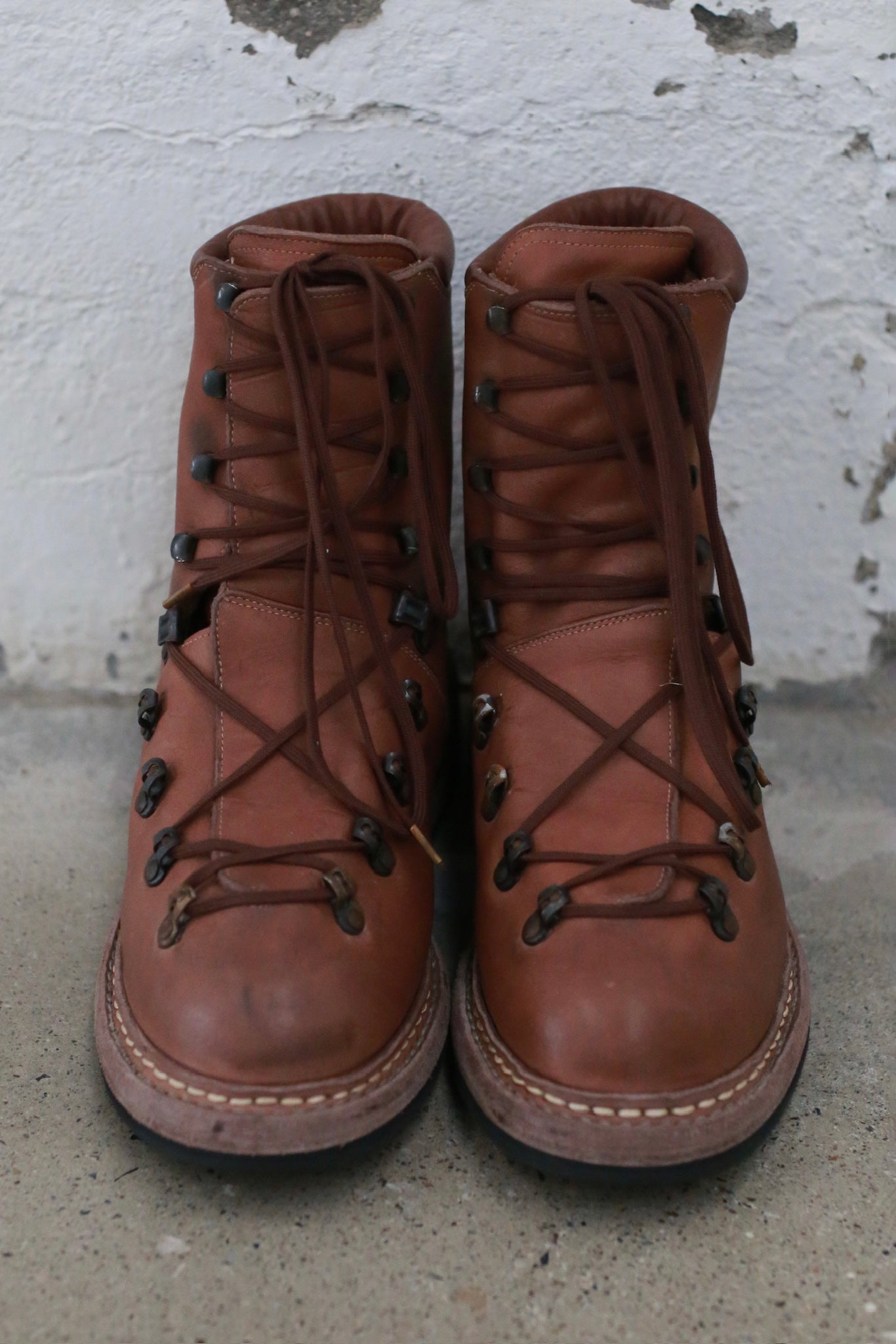 Guidi 20 Hiking Modified Calf Full Grain Hiking Boots, Italian Handmad