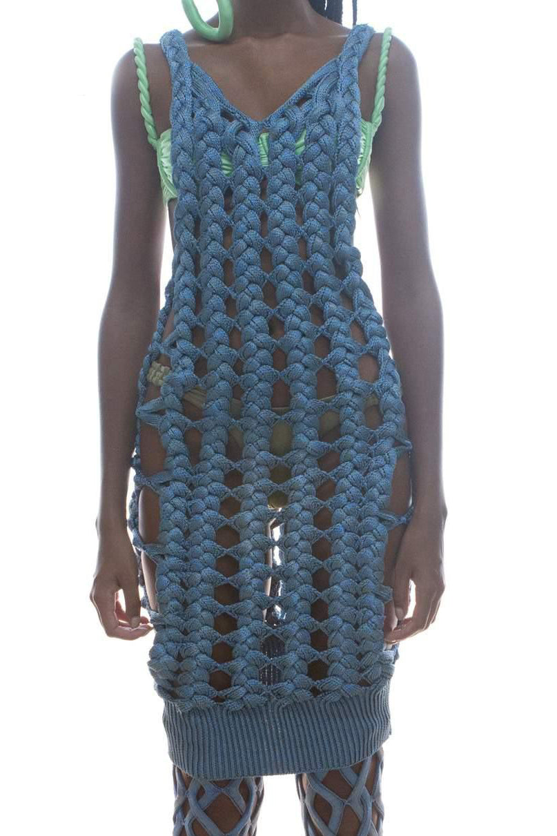 ISA BOULDER Woven Tank Dress SS22K32 S ISA BOULDER Woven Tank Dress SS22K32 S