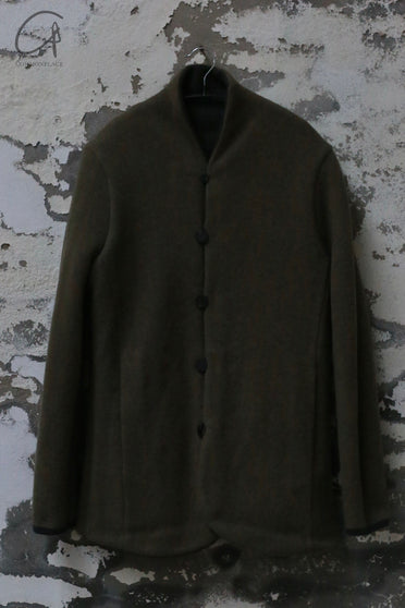 トップス Label Under Construction Cardigan Label Under Construction Knitted Silk Buttoned Collarless