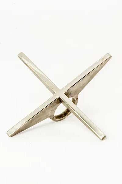 Parts of Four Bridge Plus Ring (Extended, 4mm) 1401-9-DA+PA