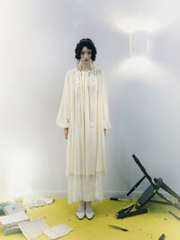 Peng 25 Autumn/Winter Floating Dress PT-PW25C04-1-BEIGE