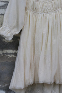 Peng 25 Autumn/Winter Layered Double Dress PT-PTW25C09-BEIGE