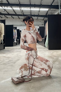 Peng Tai 24 Autumn and Winter Asymmetric Flared Long Dress PT-PTW24C08-3