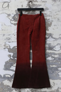 PengTai 24 Autumn and Winter Gradient Dyed Denim Flared Pants PT-PTW24D03-2-HJH