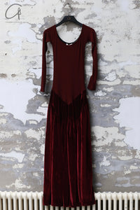 Peng Tai 24 Autumn and Winter One Shoulder Maxi Dress PT-PTW24C03-1