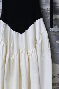 Peng Tai 24 Autumn and Winter One Shoulder Maxi Dress PT-PTW24C03-2