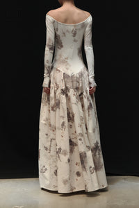 Peng Tai 24 Autumn and Winter One Shoulder Maxi Dress PT-PTW24C03-3