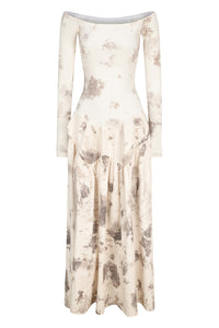 Peng Tai 24 Autumn and Winter One Shoulder Maxi Dress PT-PTW24C03-3