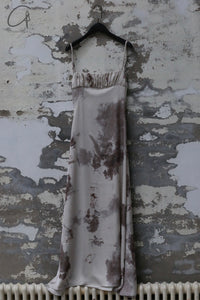 Peng Tai 24 Autumn and Winter Printed Pleated Maxi Dress PT-PTW24C09-1