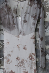Peng Tai 24 Autumn and Winter Printed Pleated Midi Dress PT-PTW24C10-3