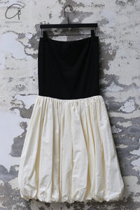 Peng tai 24 autumn and winter super long patchwork skirt PT-PTW24B01-1